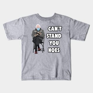 Bernie Sanders Sitting With Mittens Meme Kids T-Shirt